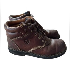 Ariat Canyon boot 8B Women’s Leather Paddock/work boot Style  (17728)